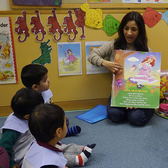 Air-conditioned & Carpeted Classroom